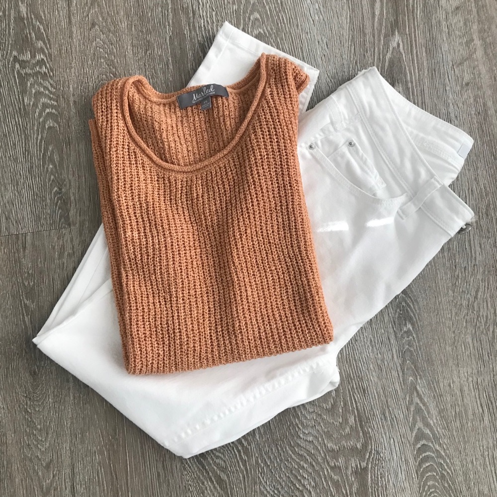 🛍 Marled Crew Neck Sleeveless size xs